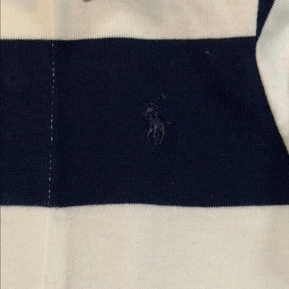 Ralph Lauren Baby Striped Yacht Club Onsie SZ 3 months